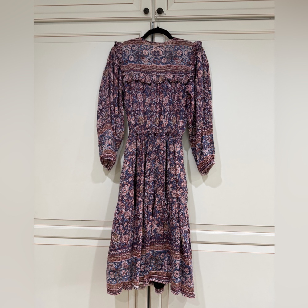 BELL by Alicia Bell Lana Keyhole Tassel-Tie Midi Dress (109) - Picture 7 of 7